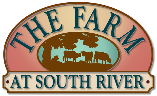 The Farm at South River four color logo icon
